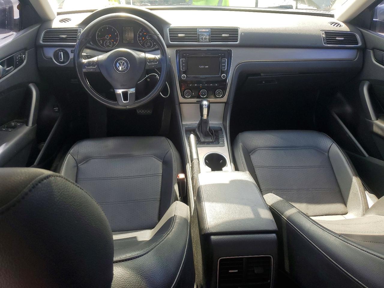 2014 Volkswagen Passat Se Gray vin: 1VWBH7A35EC014188