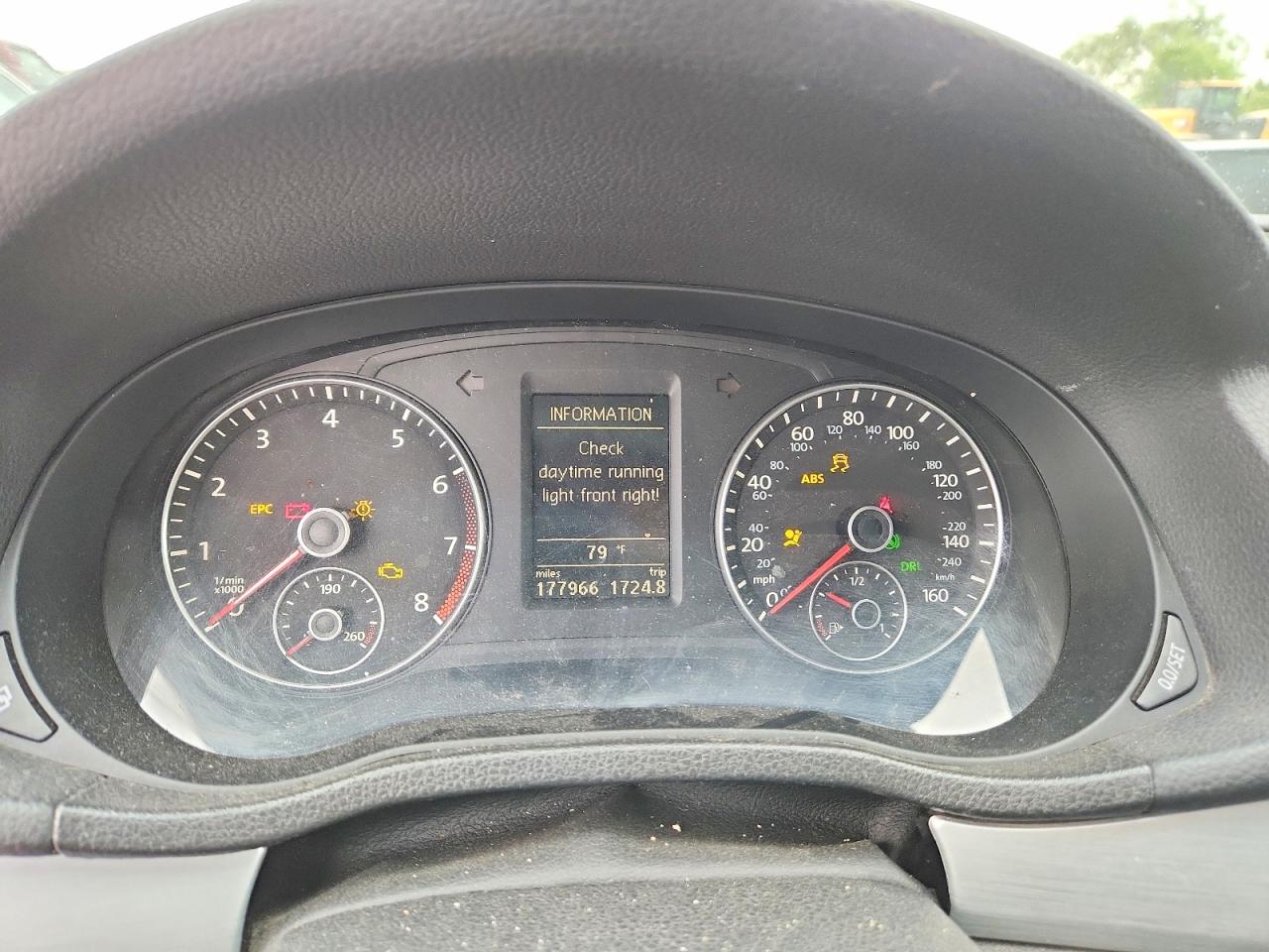 2012 Volkswagen Passat Se Gray vin: 1VWBH7A36CC049402