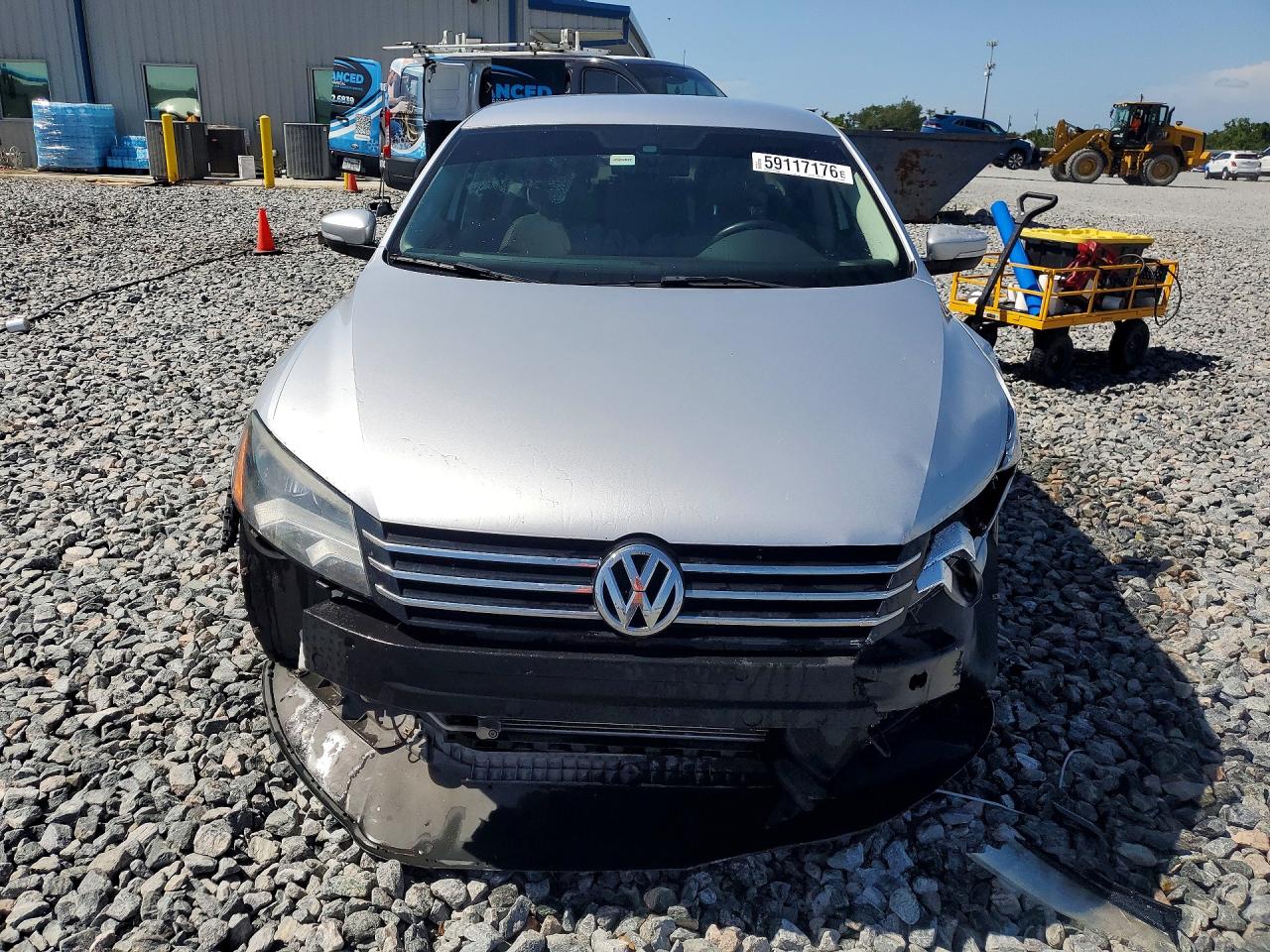 2013 Volkswagen Passat Se Silver vin: 1VWBH7A36DC000900
