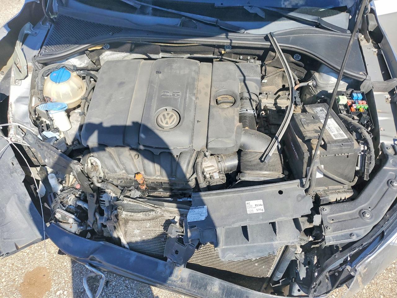 2013 Volkswagen Passat Se Silver vin: 1VWBH7A36DC025263