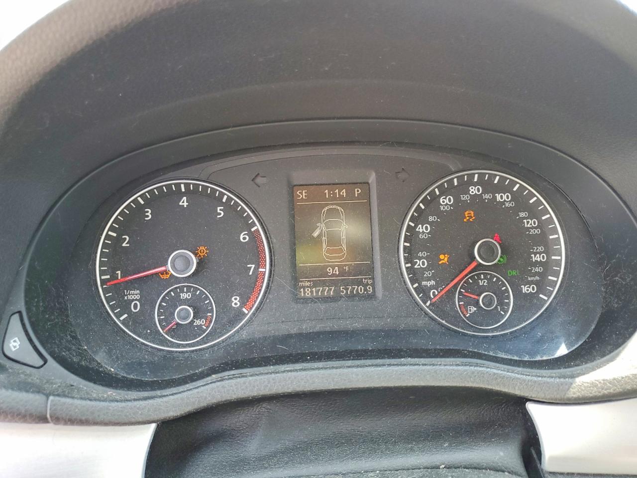 2012 Volkswagen Passat Бордовый vin: 1VWBH7A37CC021141