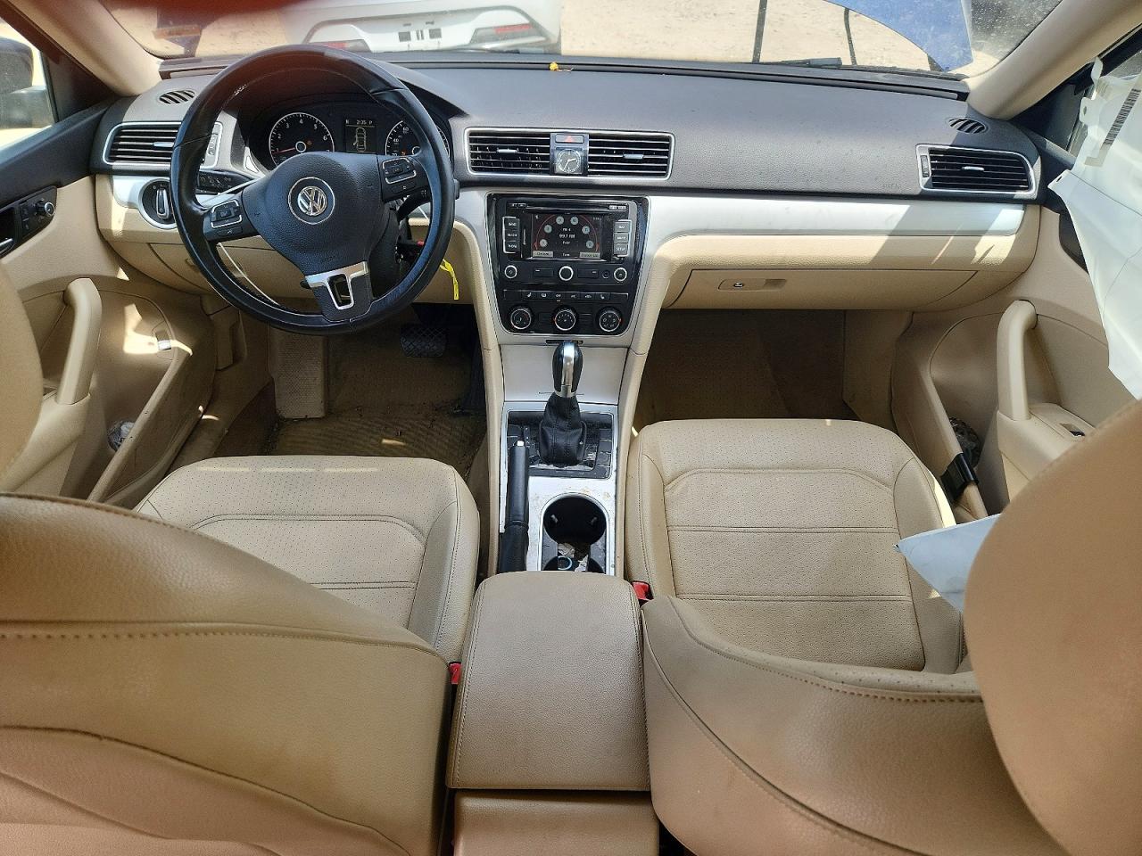 2013 Volkswagen Passat Se Синий vin: 1VWBH7A37DC132855