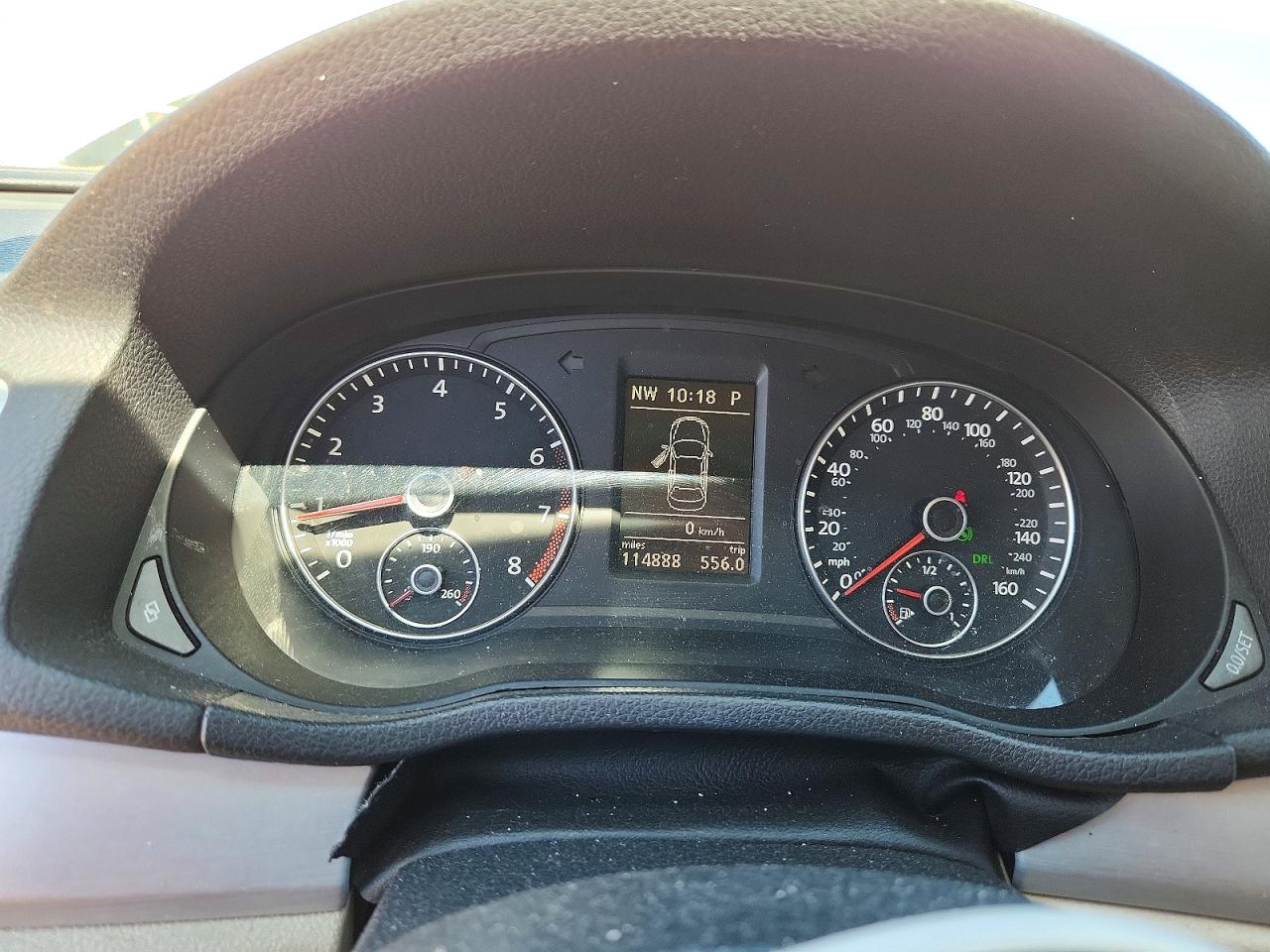 2012 Volkswagen Passat Se White vin: 1VWBH7A38CC088623