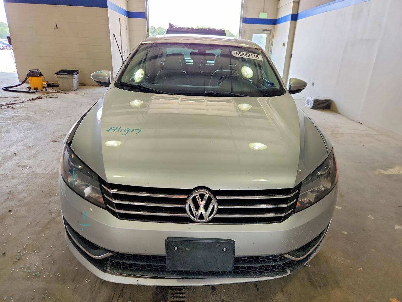 2012 Volkswagen Passat Se Silver vin: 1VWBH7A39CC081132