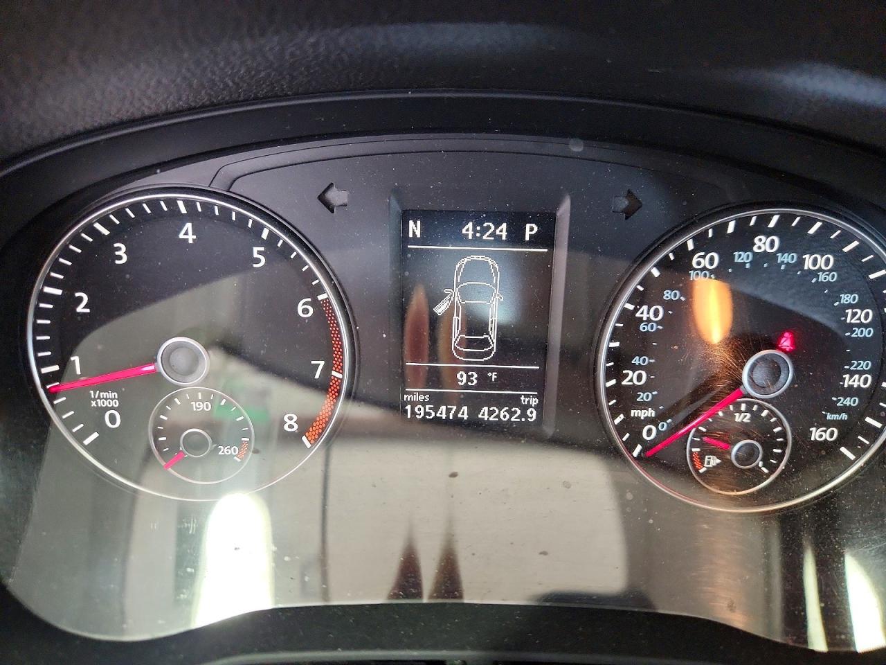 2012 Volkswagen Passat Se Silver vin: 1VWBH7A39CC081132