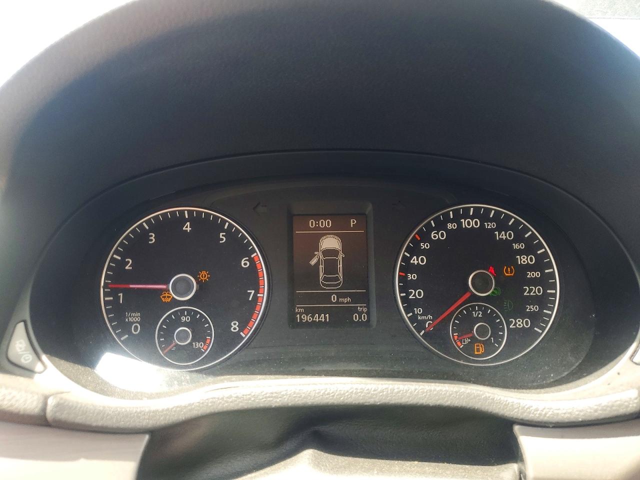 2014 Volkswagen Passat Se Черный vin: 1VWBH7A39EC000889