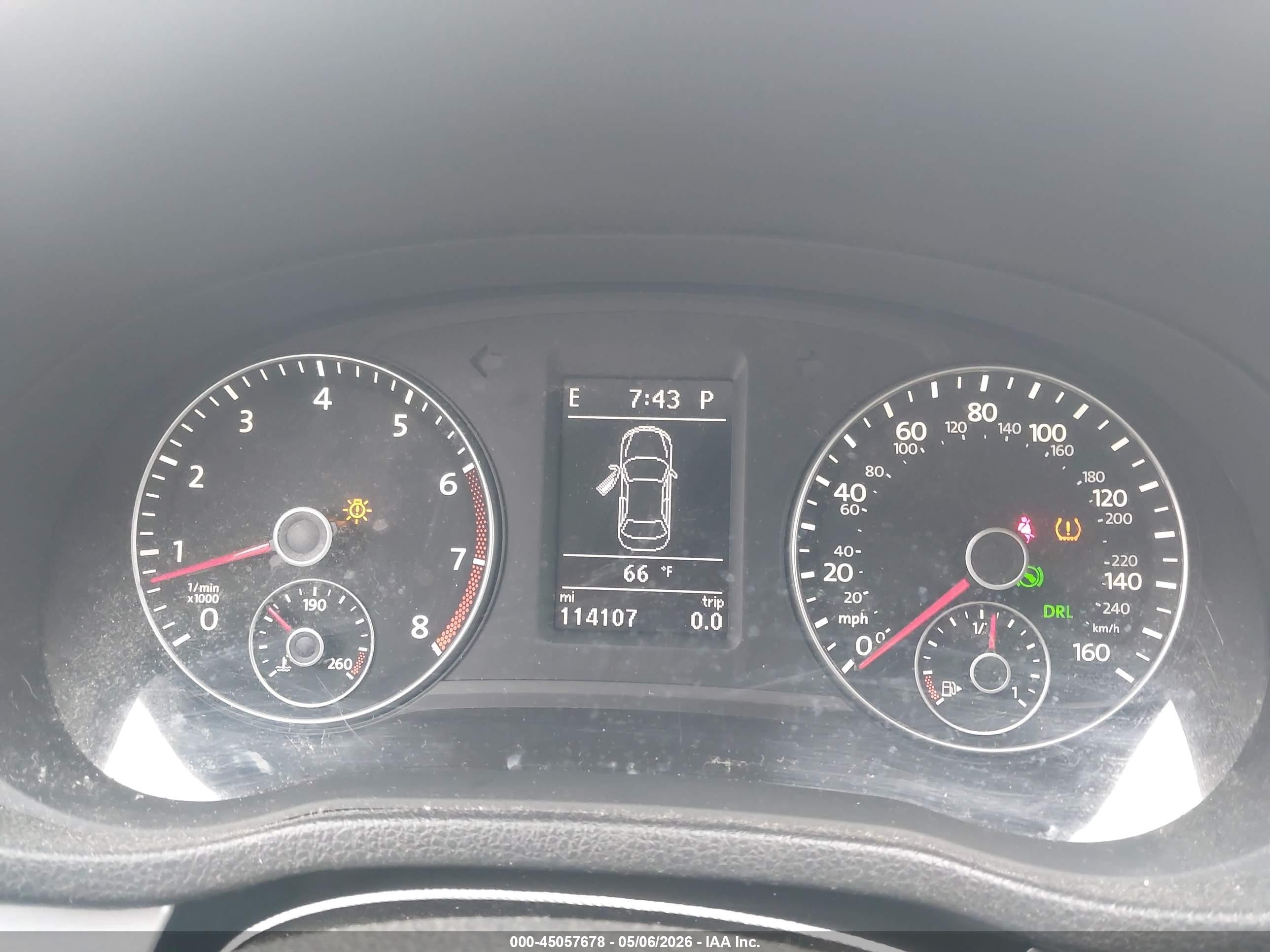 2013 Volkswagen Passat 2.5l Se Gray vin: 1VWBH7A3XDC027601
