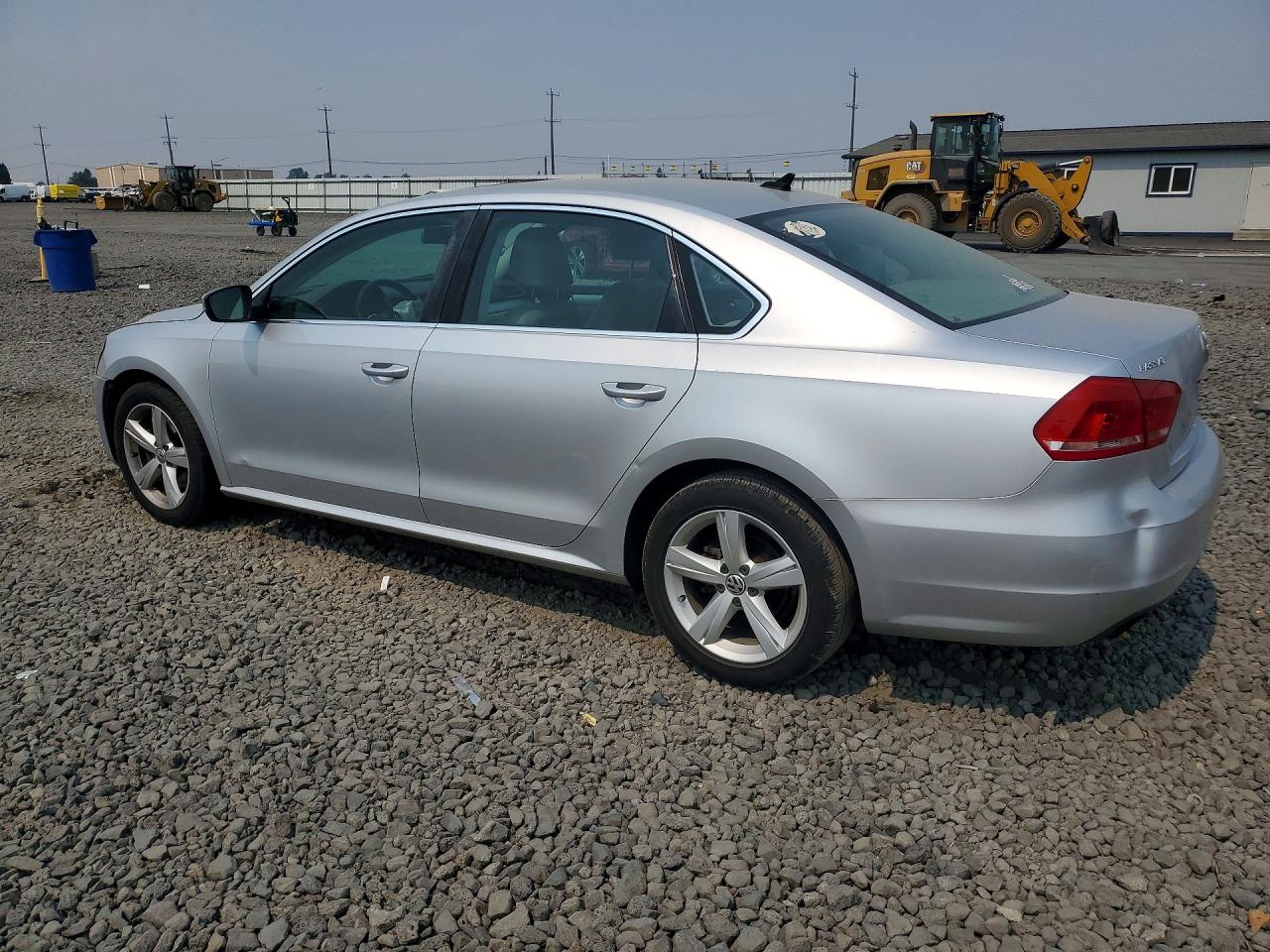 2013 Volkswagen Passat Se Silver vin: 1VWBH7A3XDC060100