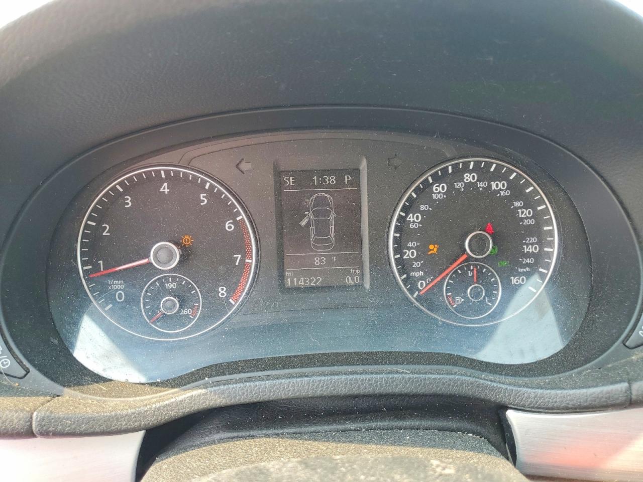 2013 Volkswagen Passat Se Silver vin: 1VWBH7A3XDC060100