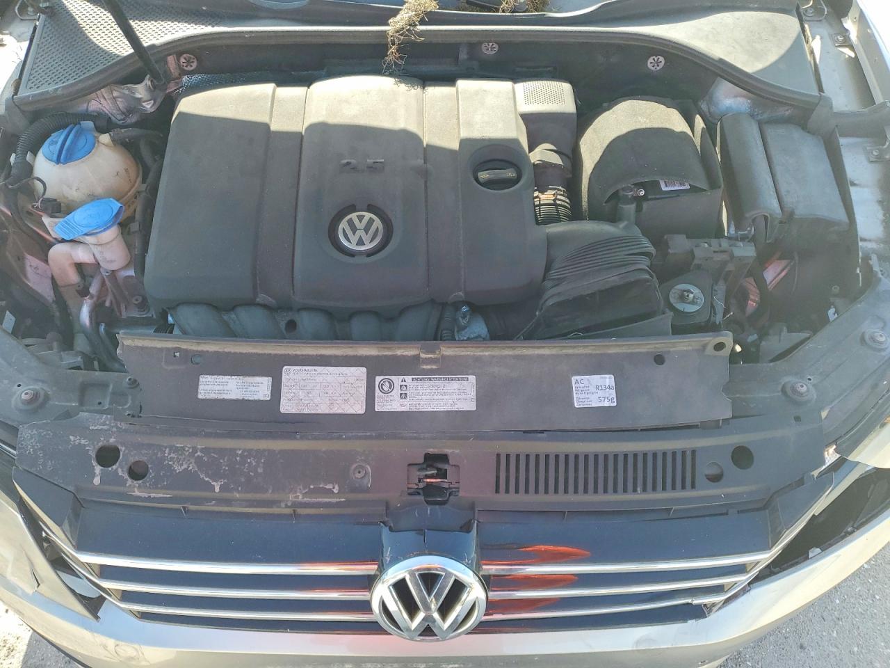 2013 Volkswagen Passat Se Silver vin: 1VWBH7A3XDC102555