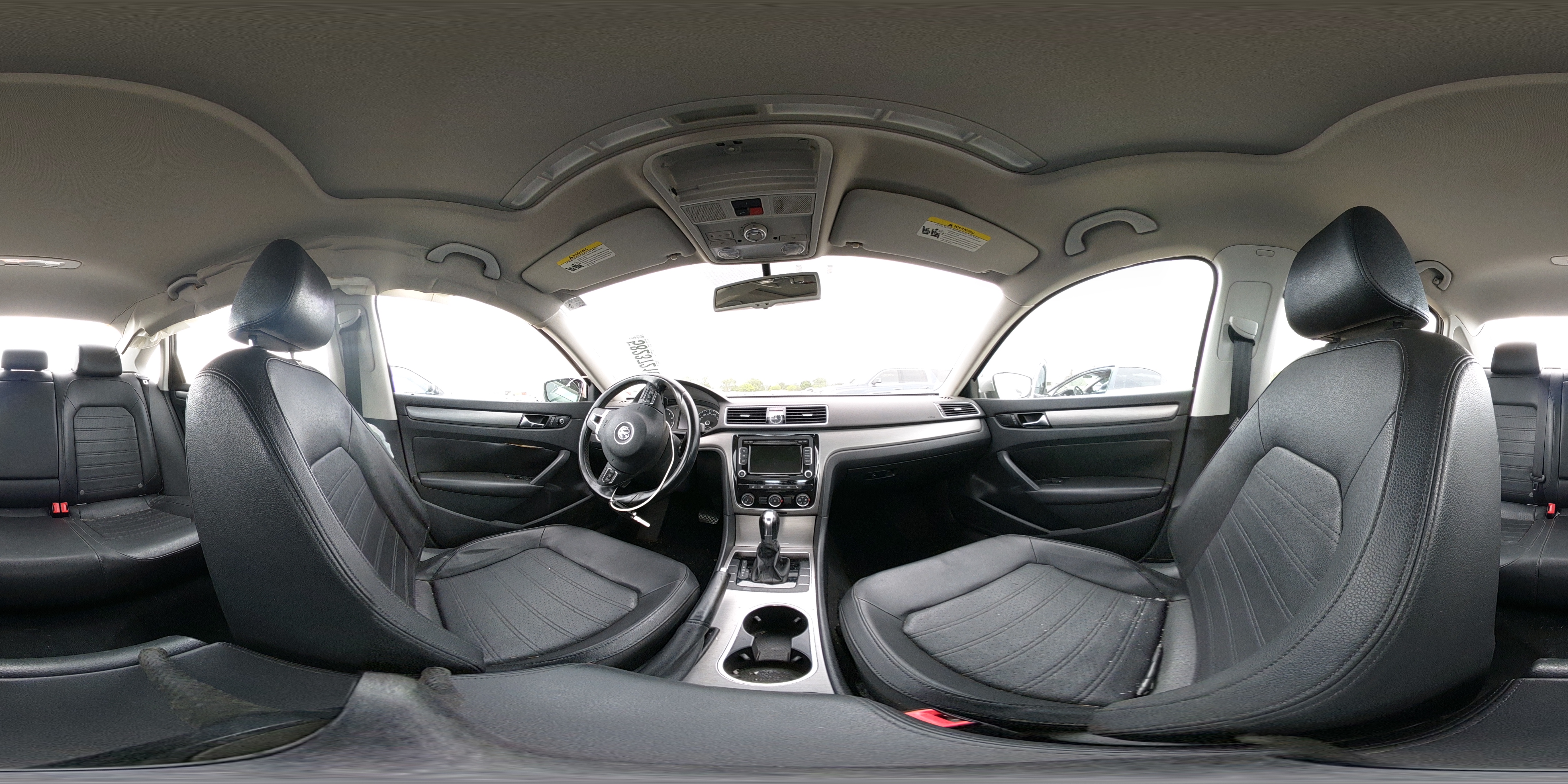 2014 Volkswagen Passat Se Silver vin: 1VWBM7A31EC021618