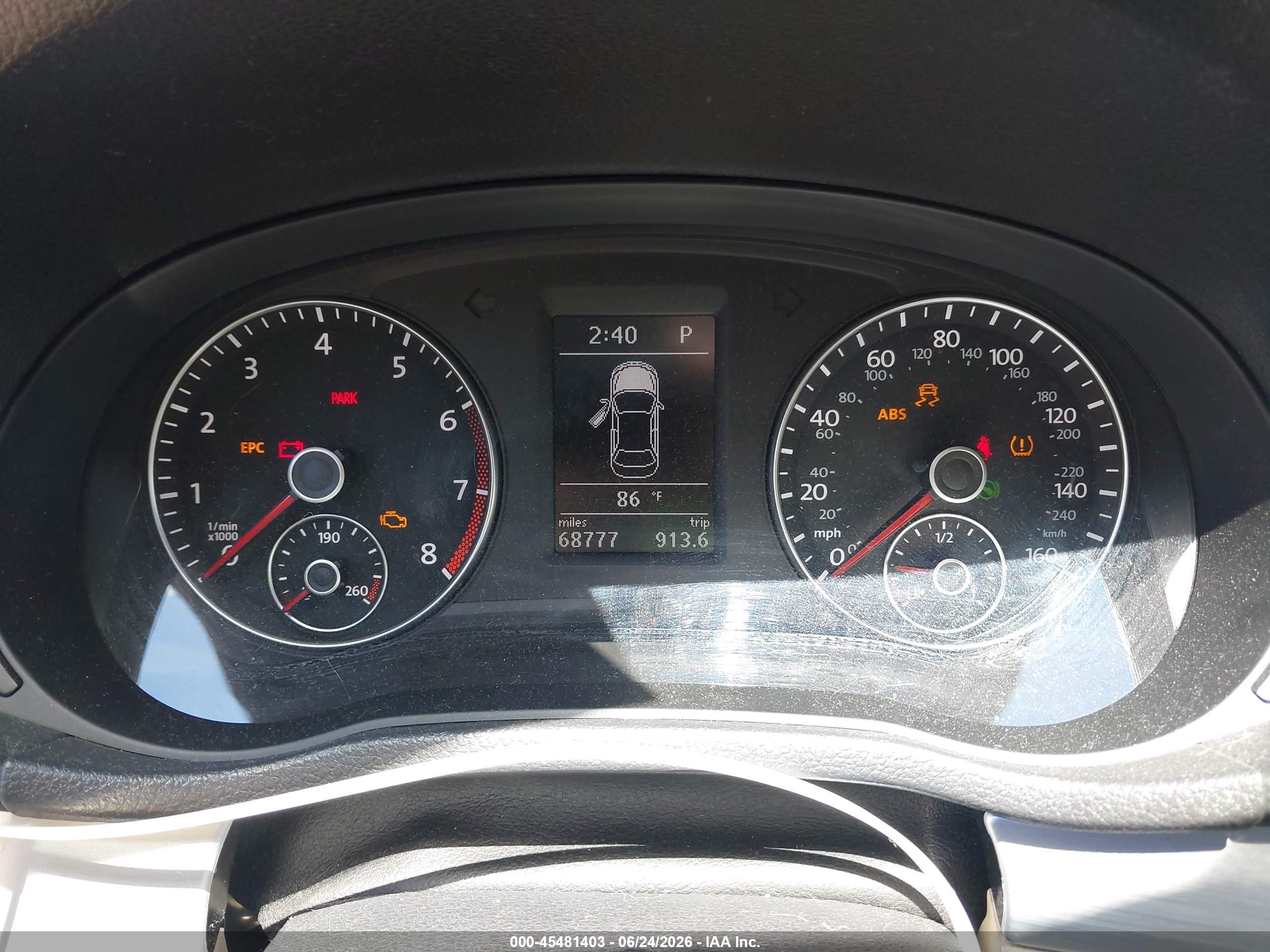 2012 Volkswagen Passat 3.6l V6 Se Серебряный vin: 1VWBM7A34CC088601