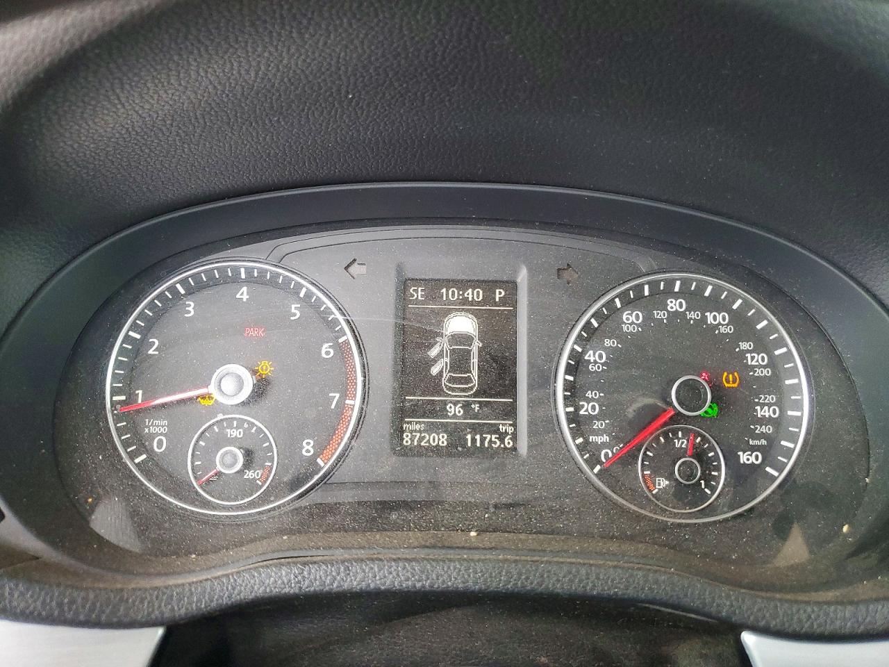 2012 Volkswagen Passat Se Черный vin: 1VWBM7A35CC030481