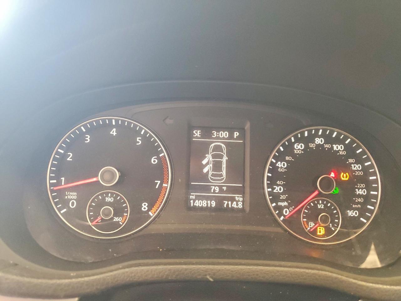 2013 Volkswagen Passat Se Silver vin: 1VWBM7A37DC017975