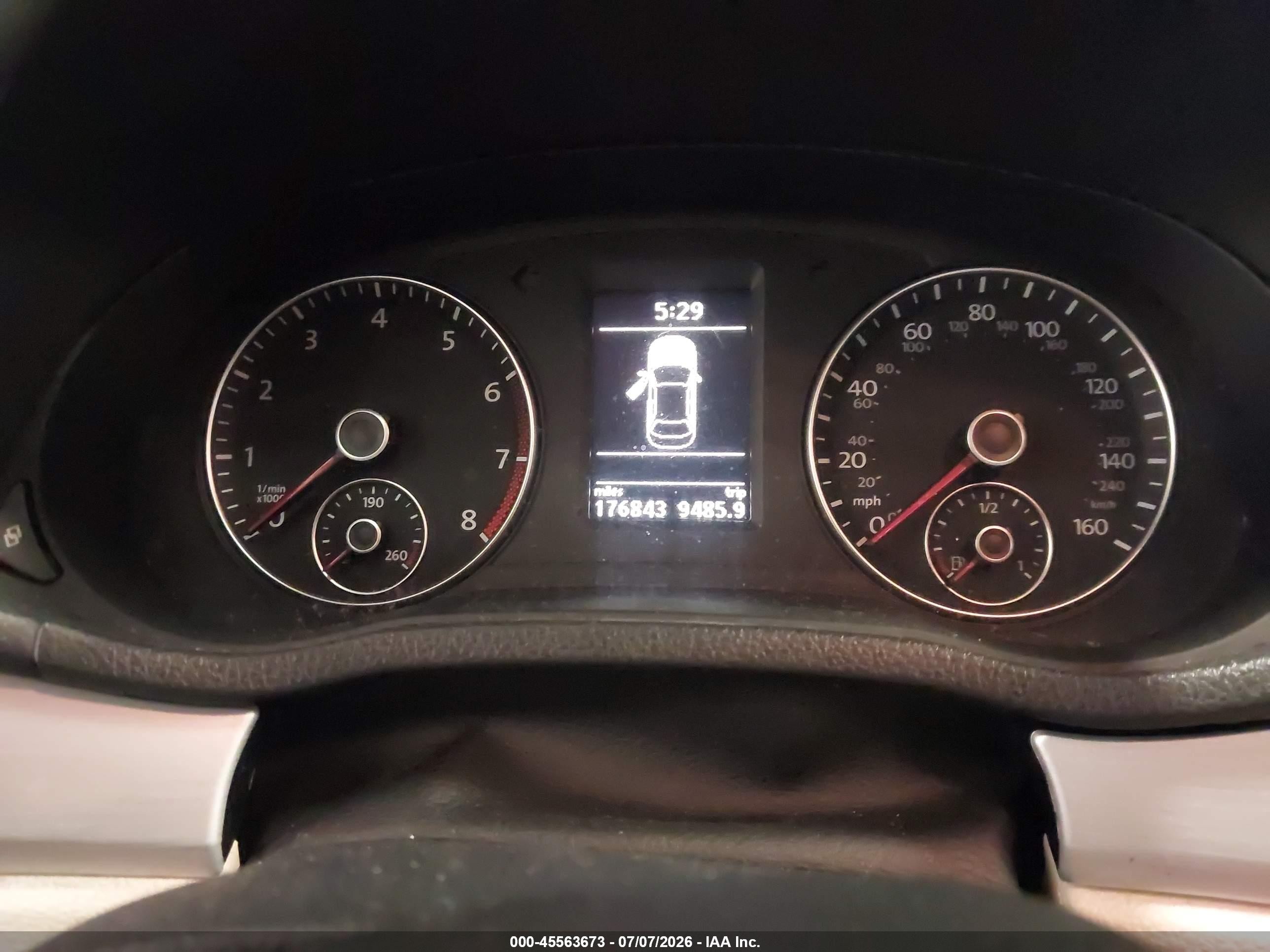 2012 Volkswagen Passat 3.6l V6 Se Красный vin: 1VWBM7A3XCC091955