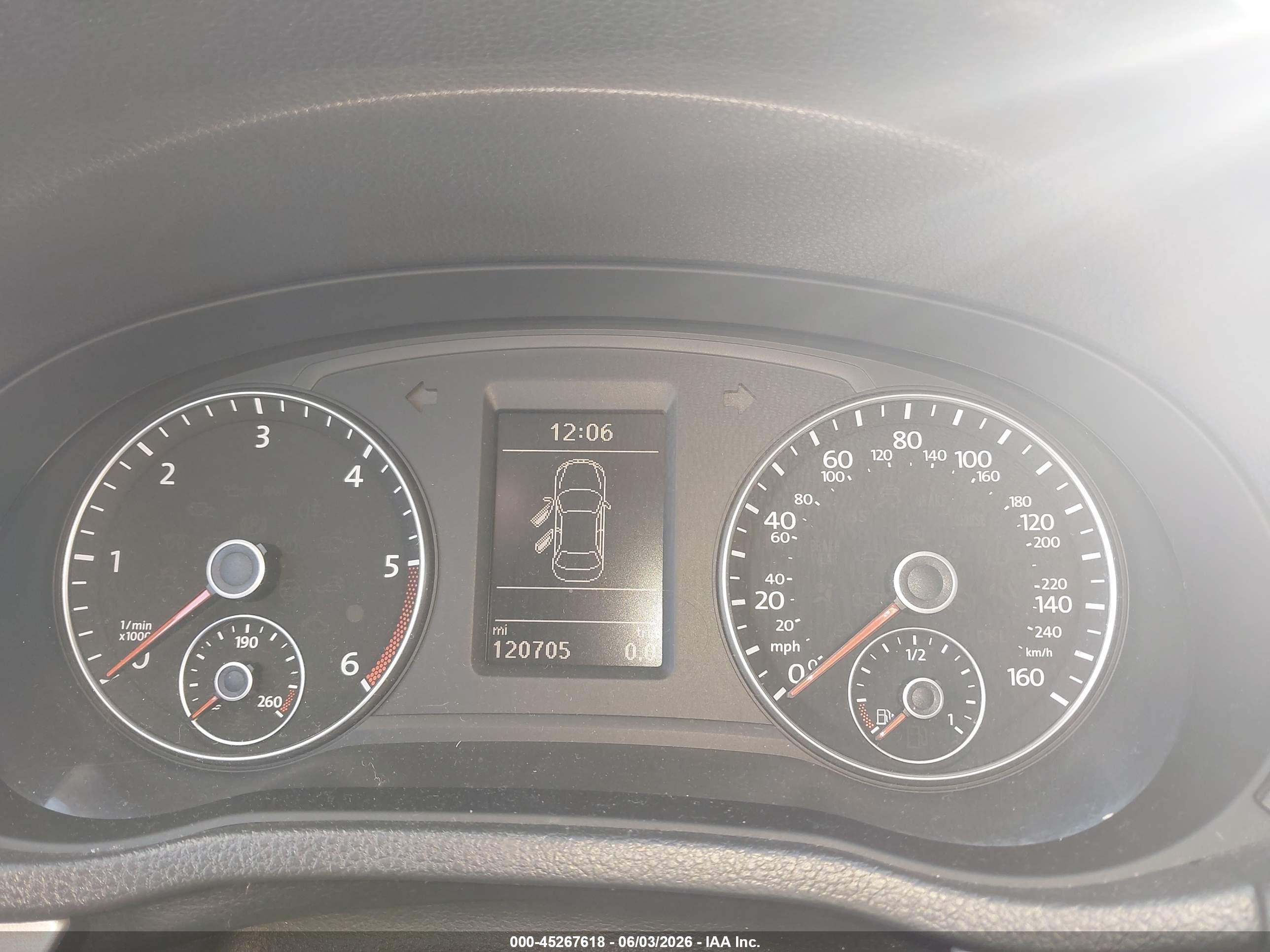 2014 Volkswagen Passat 2.0l Tdi Se Gray vin: 1VWBN7A30EC106768