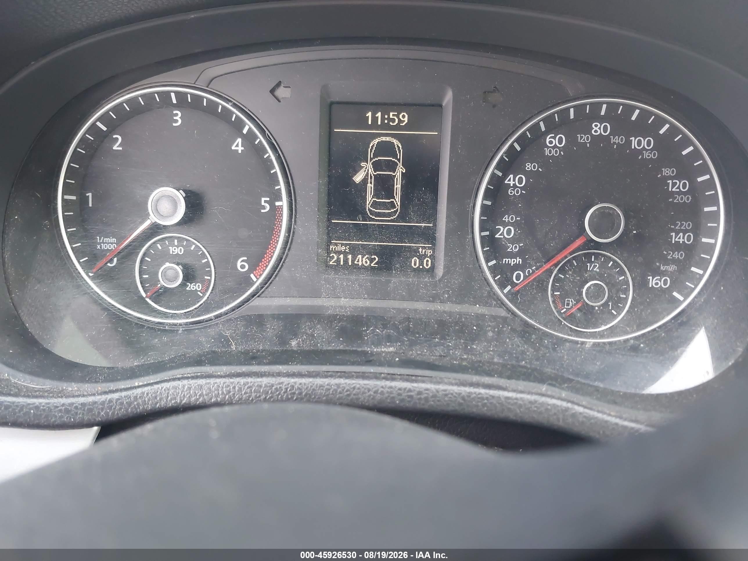 2012 Volkswagen Passat 2.0l Tdi Se White vin: 1VWBN7A31CC101799