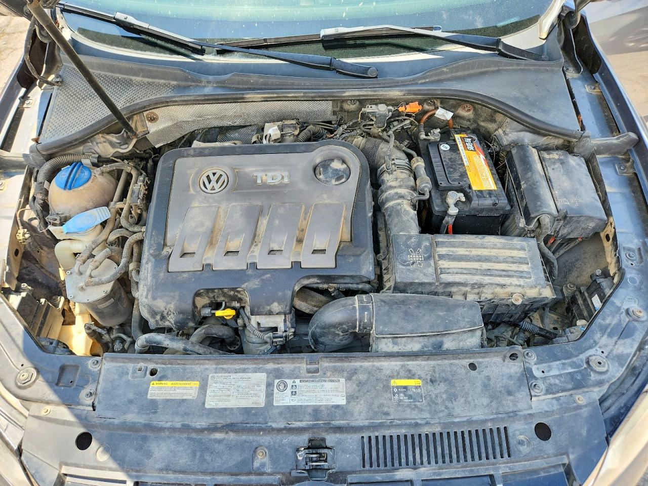 2014 Volkswagen Passat Se Gray vin: 1VWBN7A31EC106410