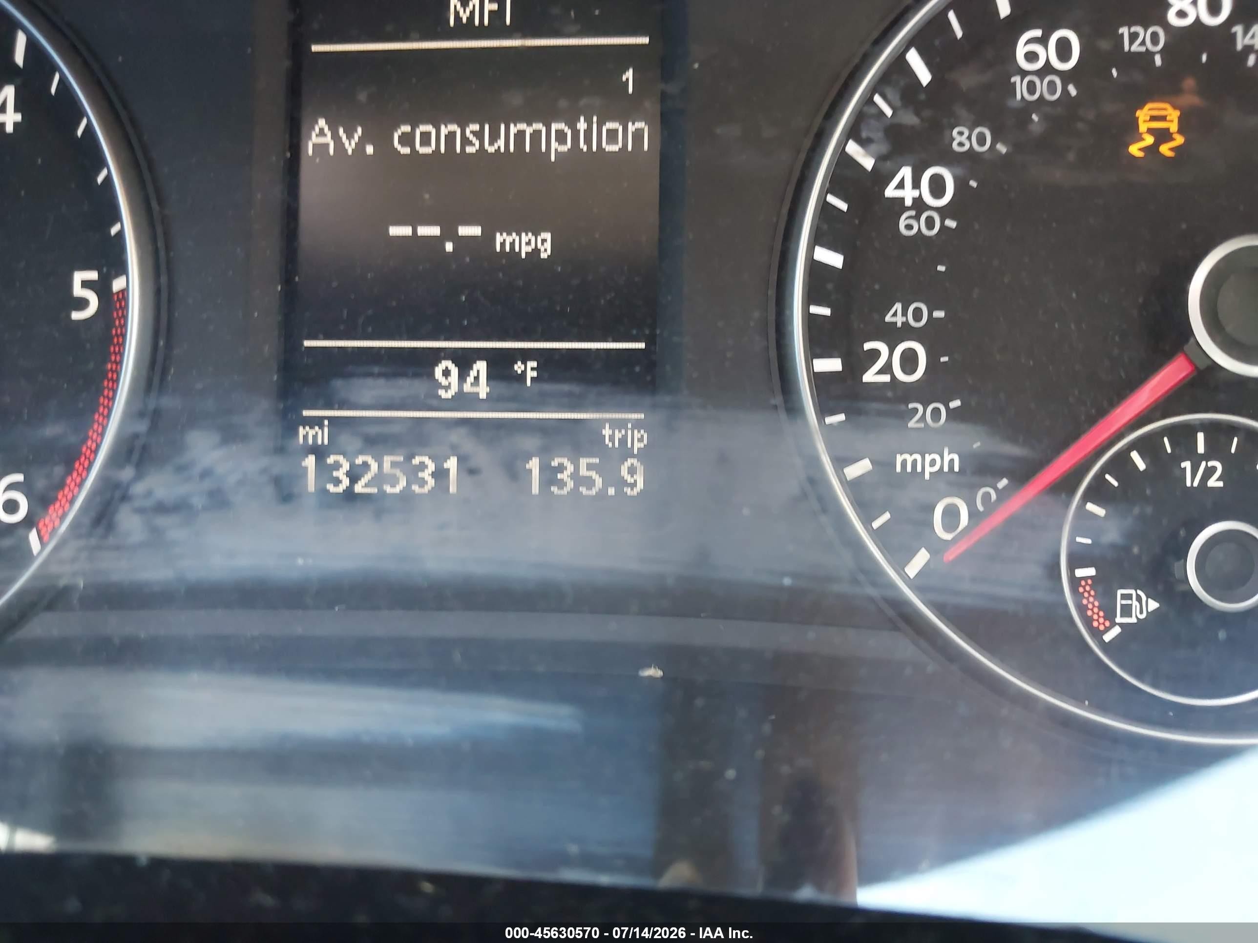 2014 Volkswagen Passat 2.0l Tdi Se Black vin: 1VWBN7A32EC118971