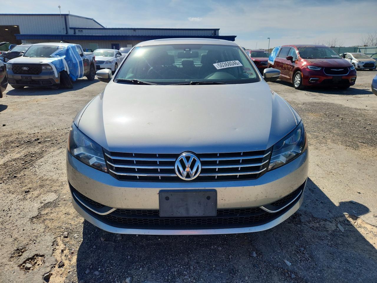 2013 Volkswagen Passat Se Silver vin: 1VWBN7A33DC108321