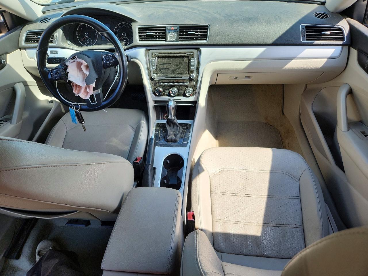 2013 Volkswagen Passat Se Серый vin: 1VWBN7A33DC135809
