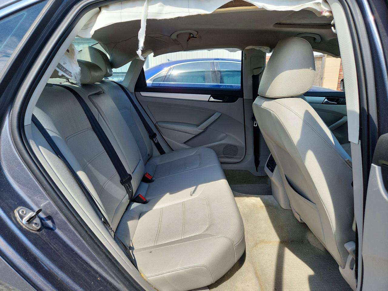 2013 Volkswagen Passat Se Серый vin: 1VWBN7A33DC135809