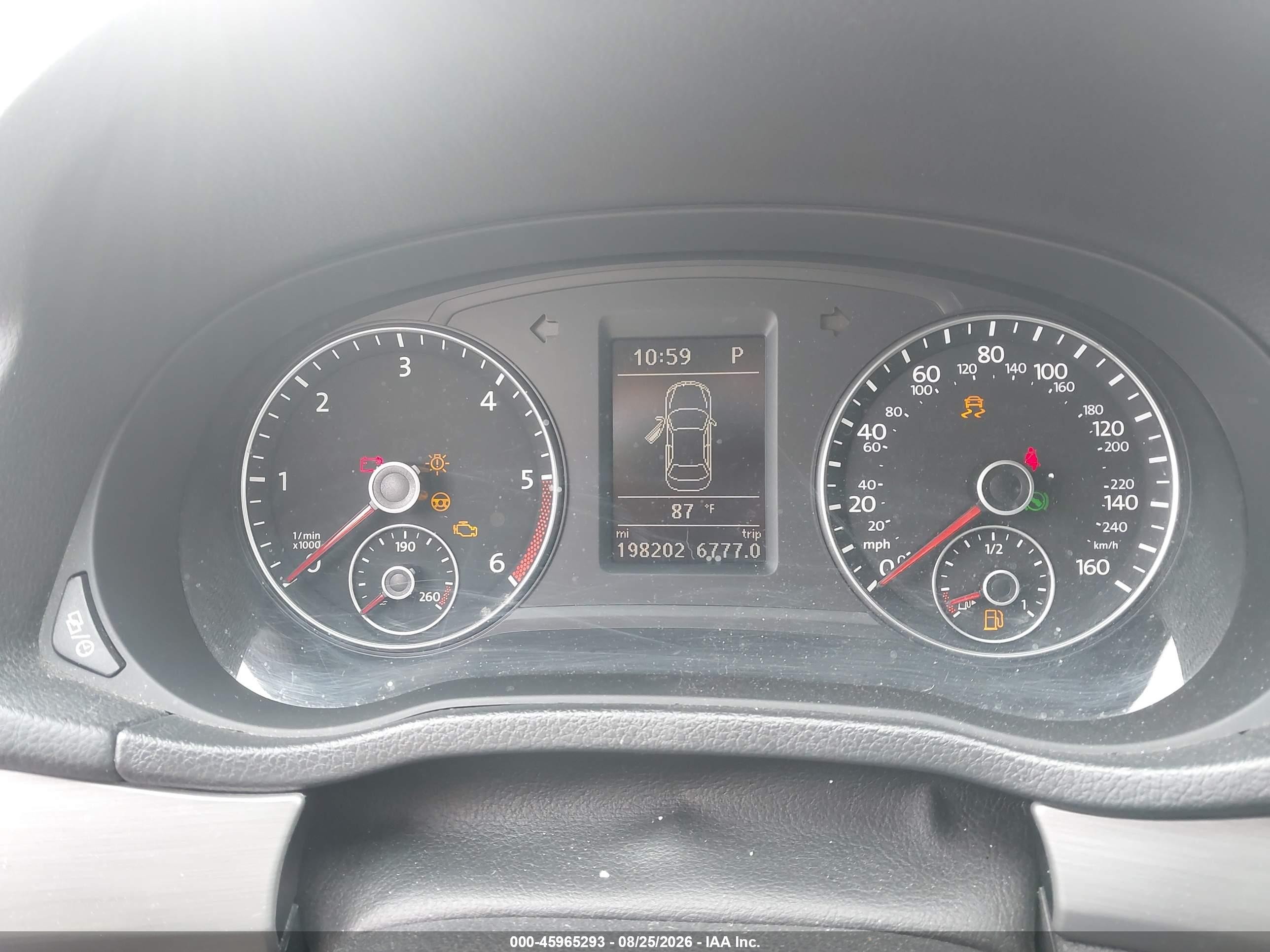 2014 Volkswagen Passat 2.0l Tdi Se Gray vin: 1VWBN7A33EC081137