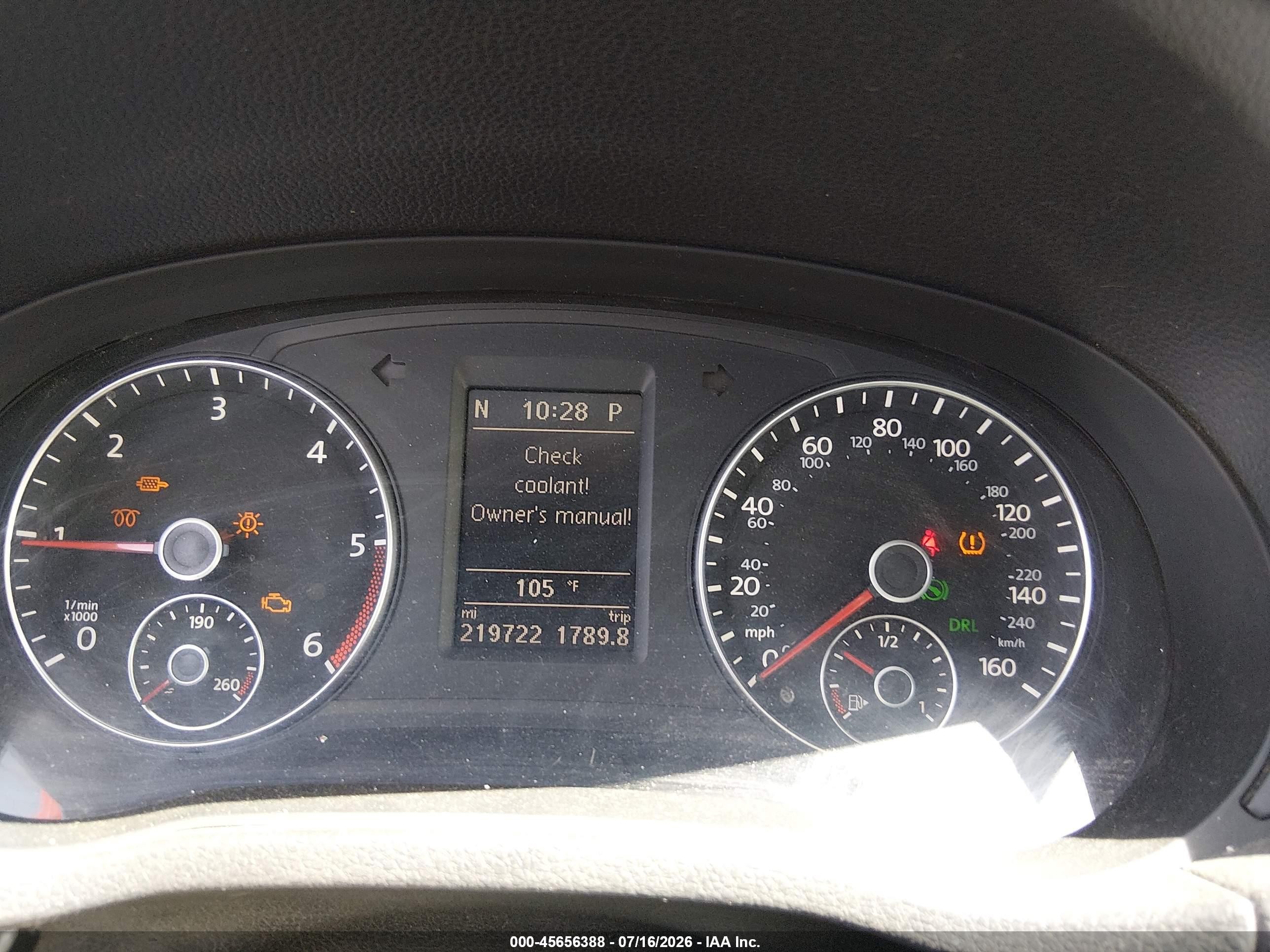 2014 Volkswagen Passat 2.0l Tdi Se Silver vin: 1VWBN7A33EC098360