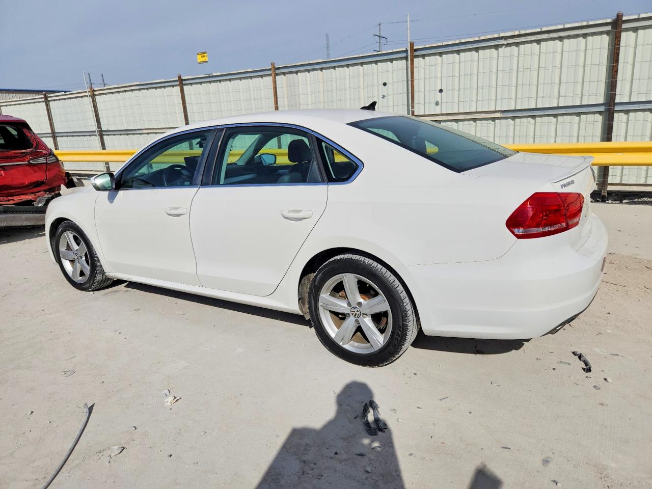 2013 Volkswagen Passat Se Белый vin: 1VWBN7A34DC041132