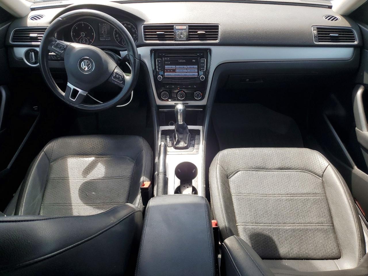 2013 Volkswagen Passat Se Silver vin: 1VWBN7A34DC145281