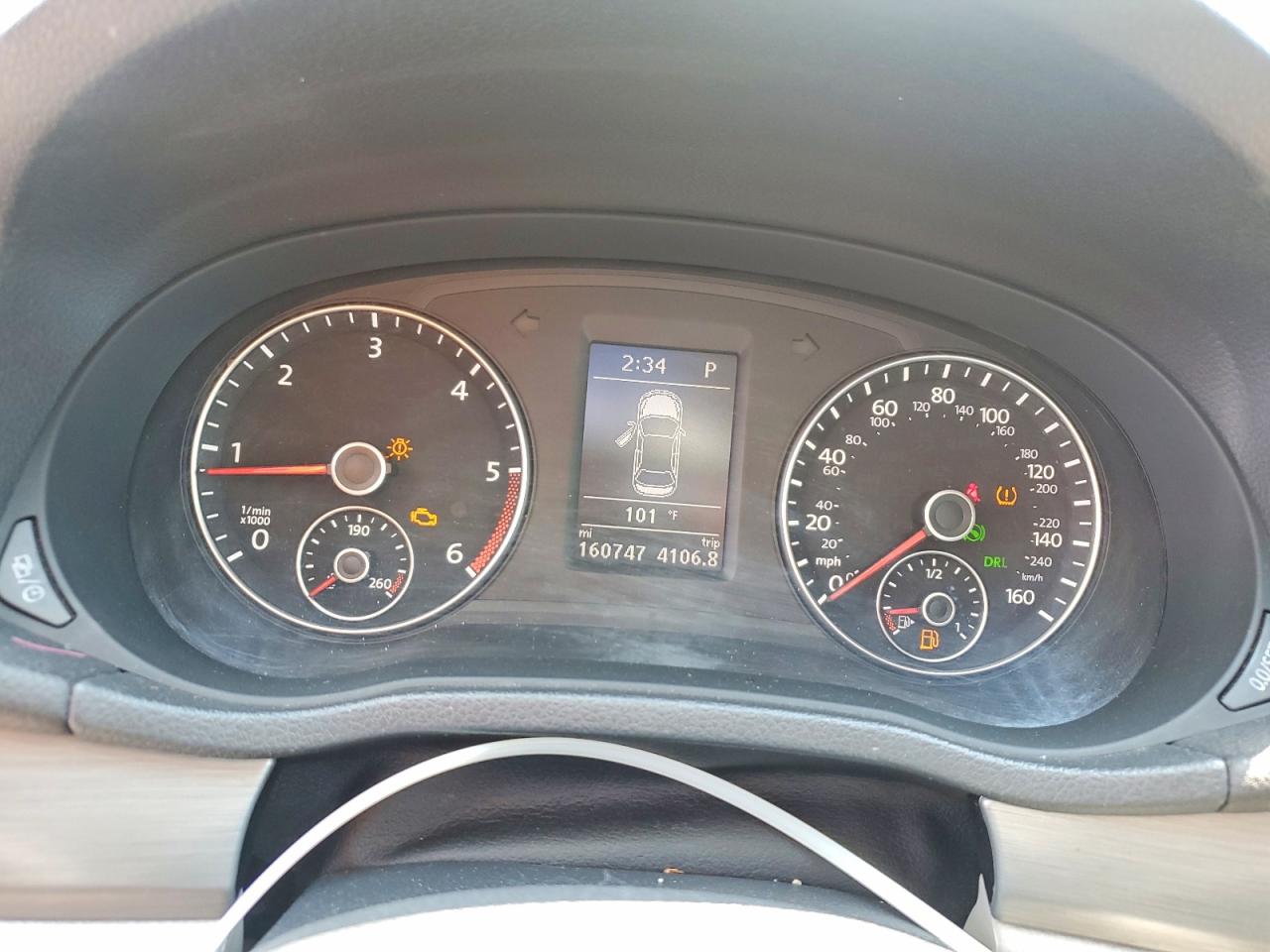 2014 Volkswagen Passat Se Silver vin: 1VWBN7A34EC024462