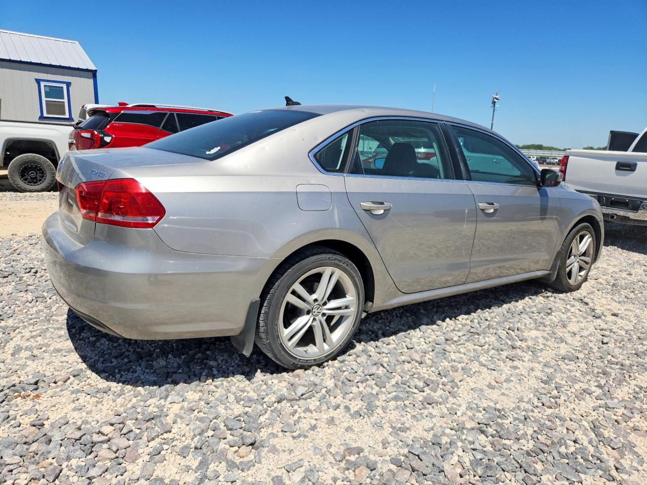 2014 Volkswagen Passat Se Серебряный vin: 1VWBN7A34EC027488