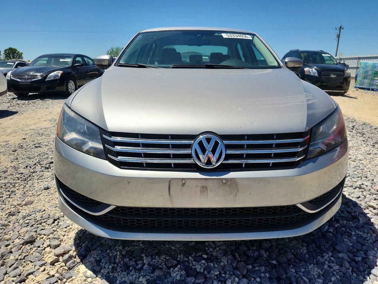 2014 Volkswagen Passat Se Серебряный vin: 1VWBN7A34EC027488