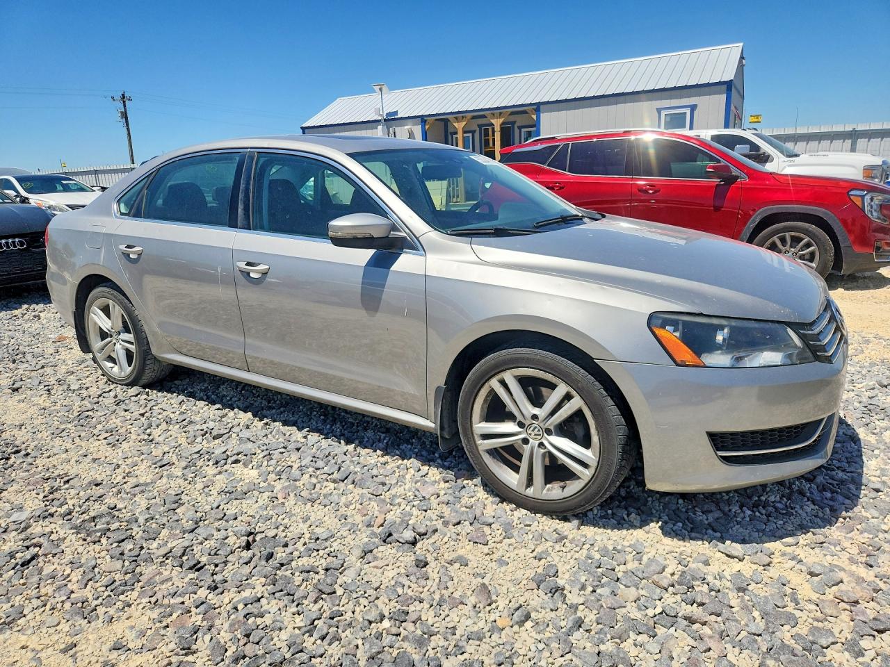 2014 Volkswagen Passat Se Серебряный vin: 1VWBN7A34EC027488
