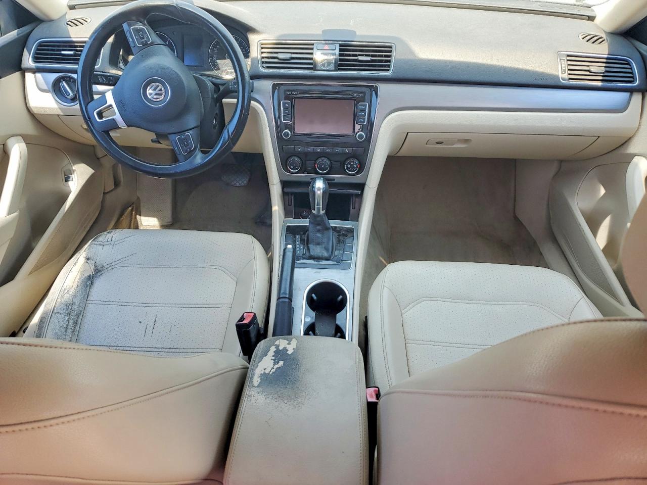 2014 Volkswagen Passat Se Black vin: 1VWBN7A34EC058725