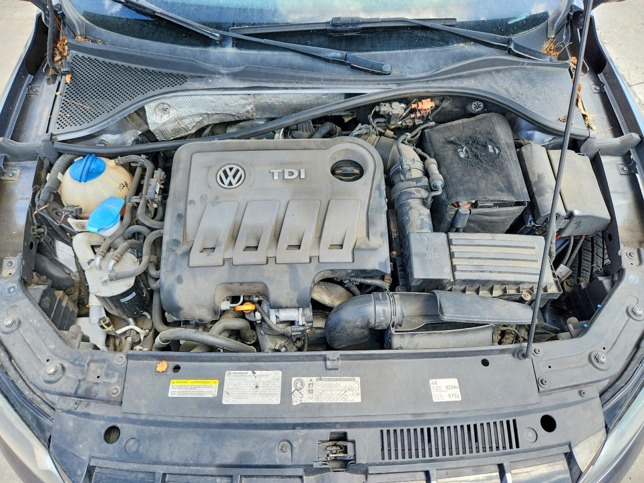 2013 Volkswagen Passat Se Gray vin: 1VWBN7A35DC002534