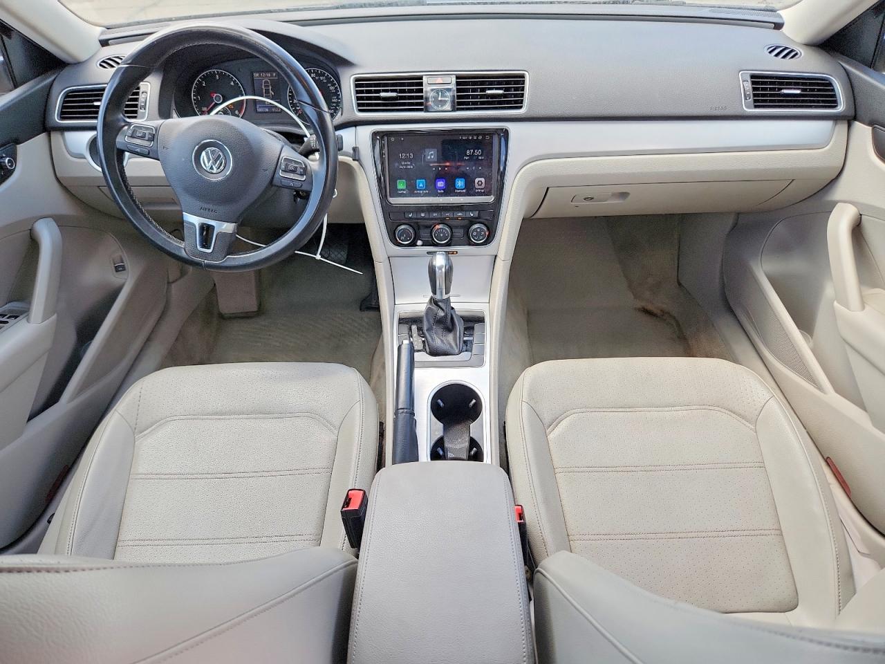 2013 Volkswagen Passat Se Gray vin: 1VWBN7A35DC002534