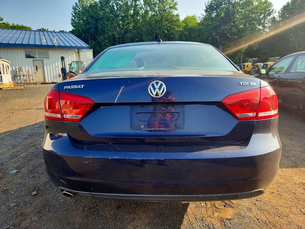 2013 Volkswagen Passat Se Black vin: 1VWBN7A35DC144544