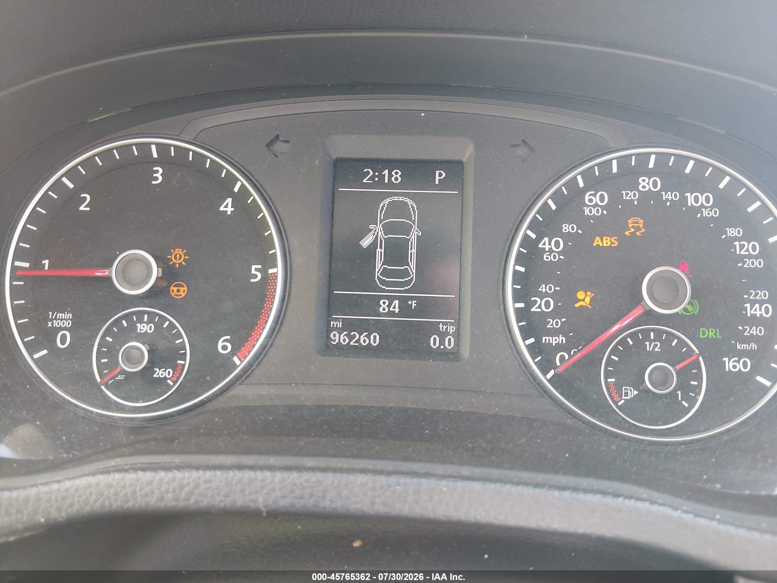 2014 Volkswagen Passat 2.0l Tdi Se Красный vin: 1VWBN7A35EC068096