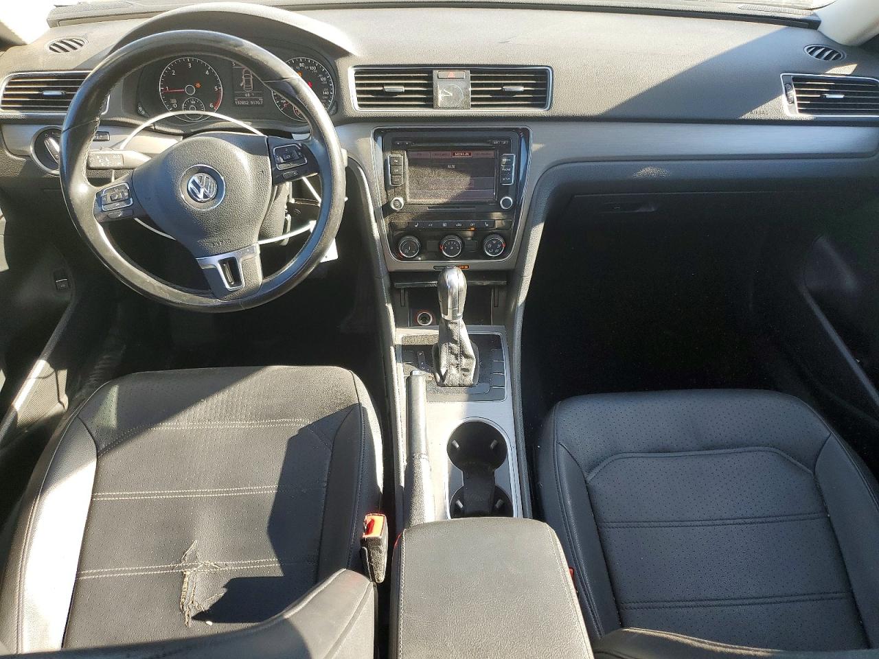 2014 Volkswagen Passat Se Silver vin: 1VWBN7A35EC102263
