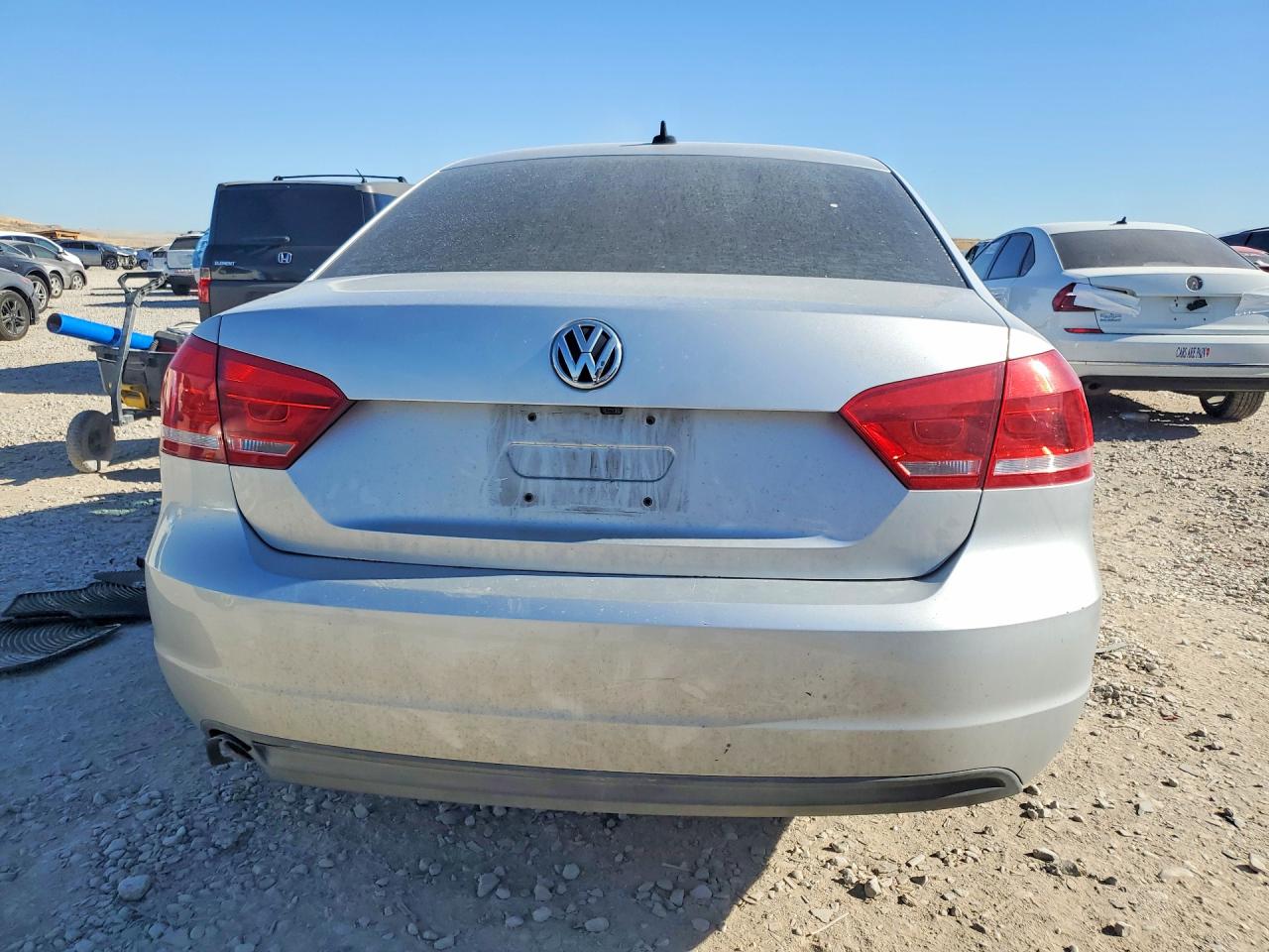 2014 Volkswagen Passat Se Silver vin: 1VWBN7A35EC102263