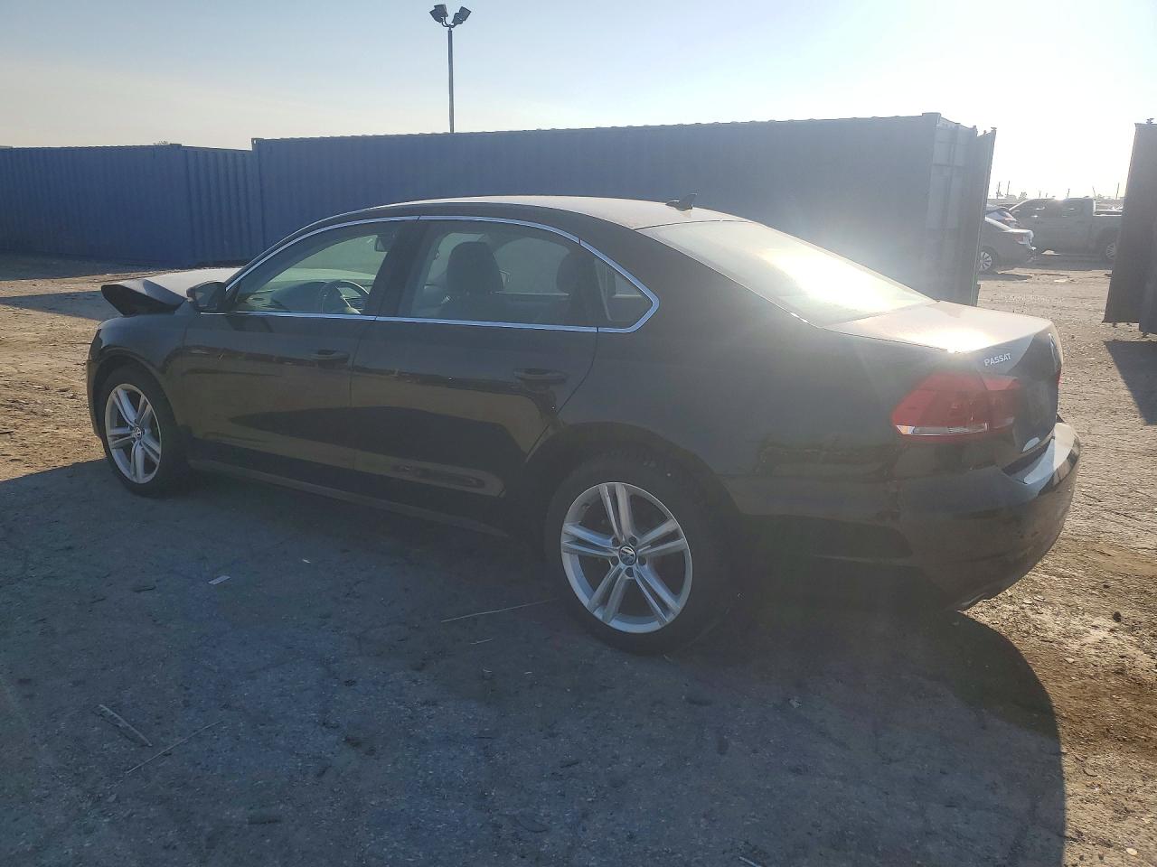 2014 Volkswagen Passat Se Black vin: 1VWBN7A36EC032501