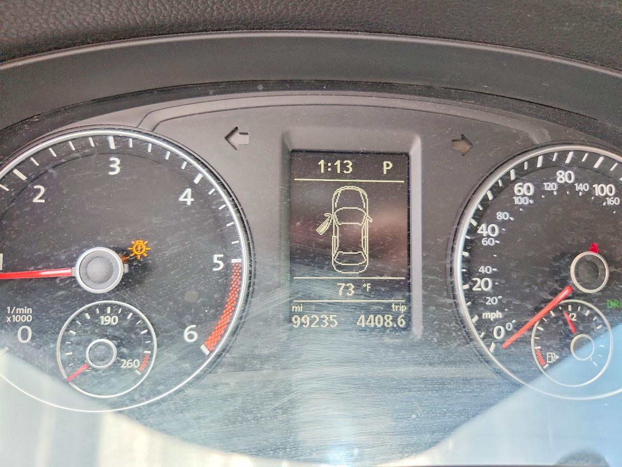 2014 Volkswagen Passat Se Gray vin: 1VWBN7A36EC044177