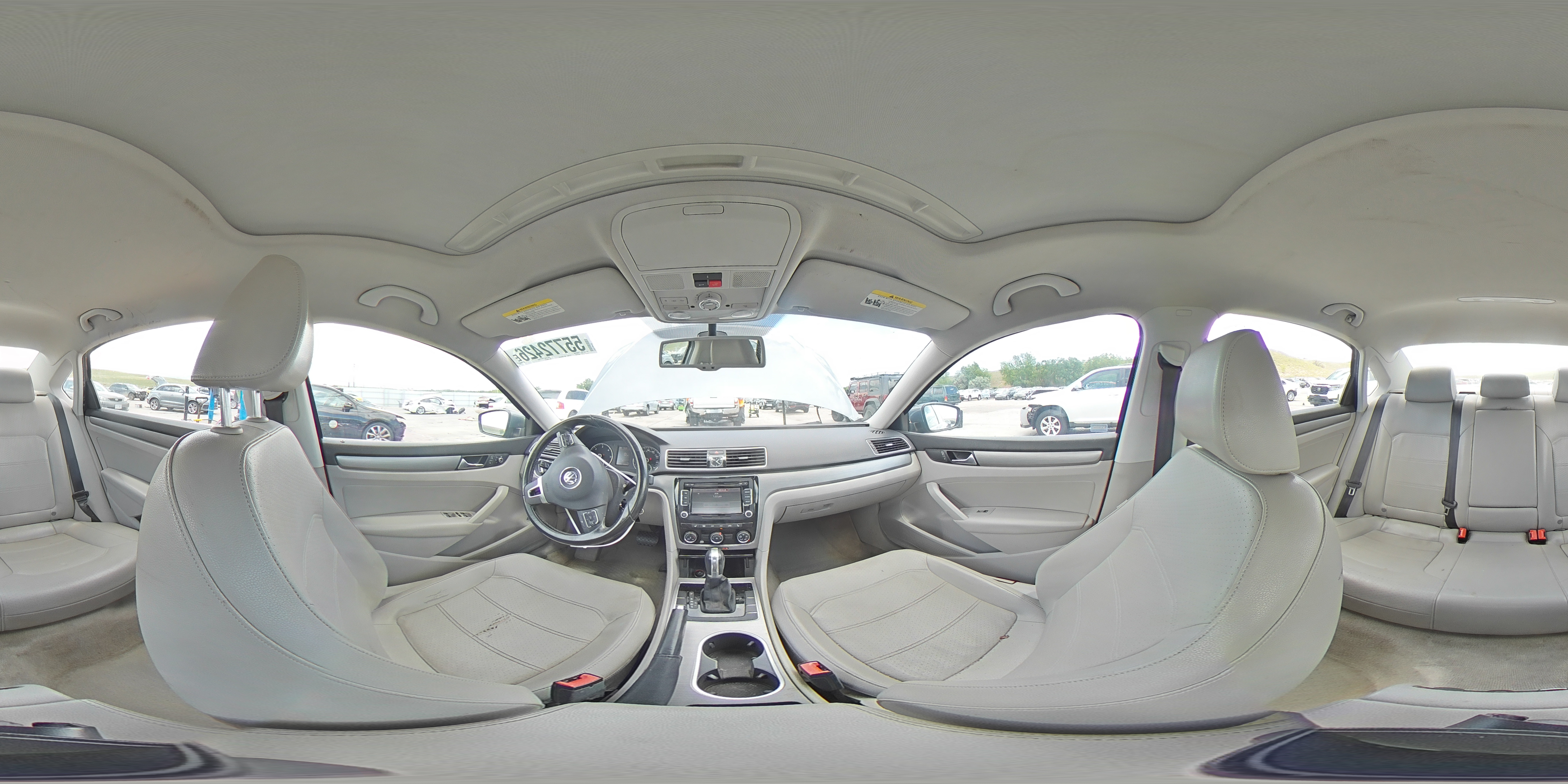 2014 Volkswagen Passat Se Gray vin: 1VWBN7A36EC044177