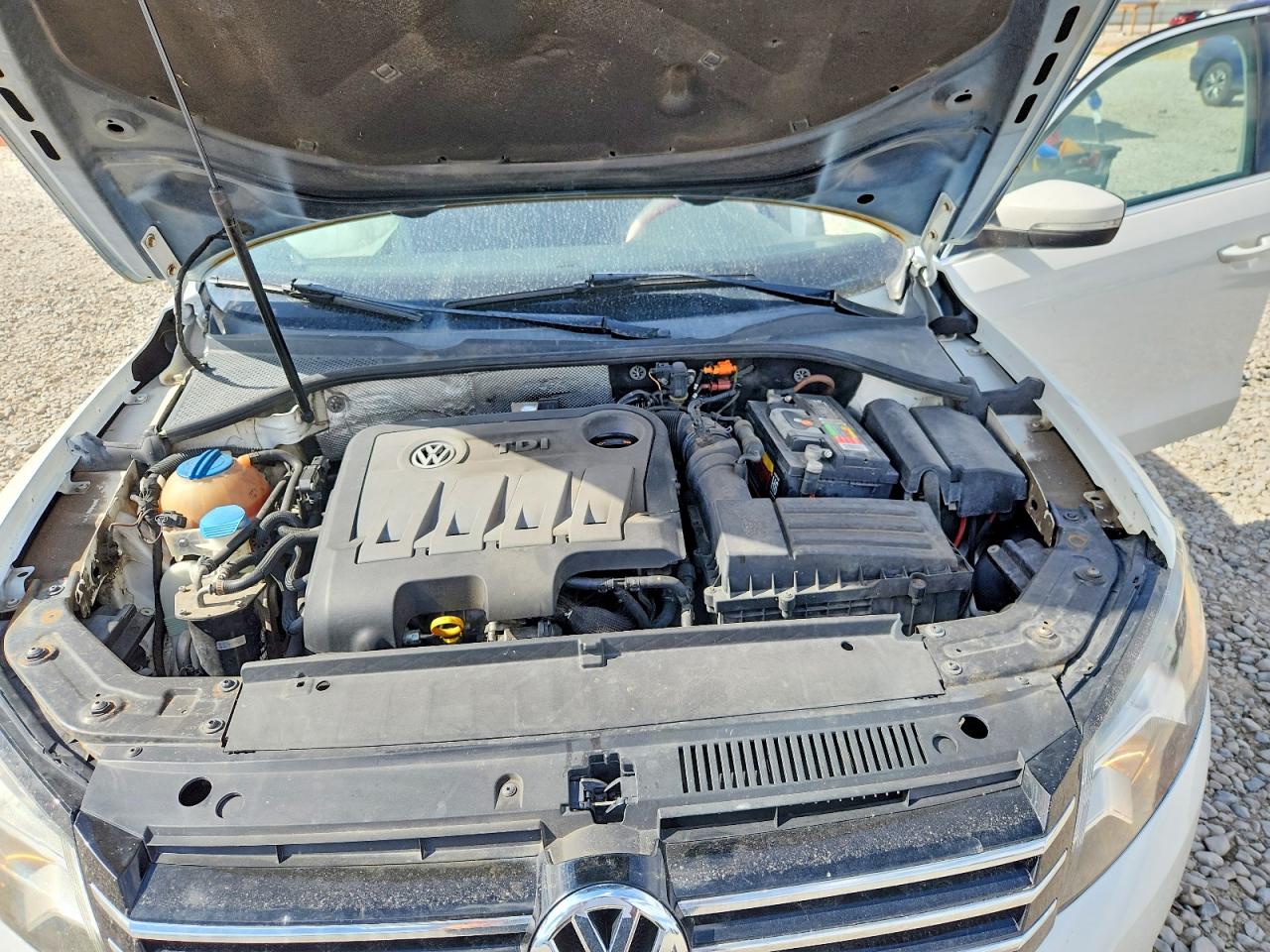 2014 Volkswagen Passat Se Белый vin: 1VWBN7A36EC052800