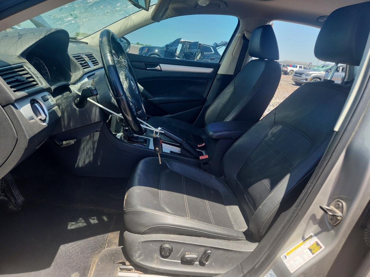 2012 Volkswagen Passat Se Silver vin: 1VWBN7A37CC099847