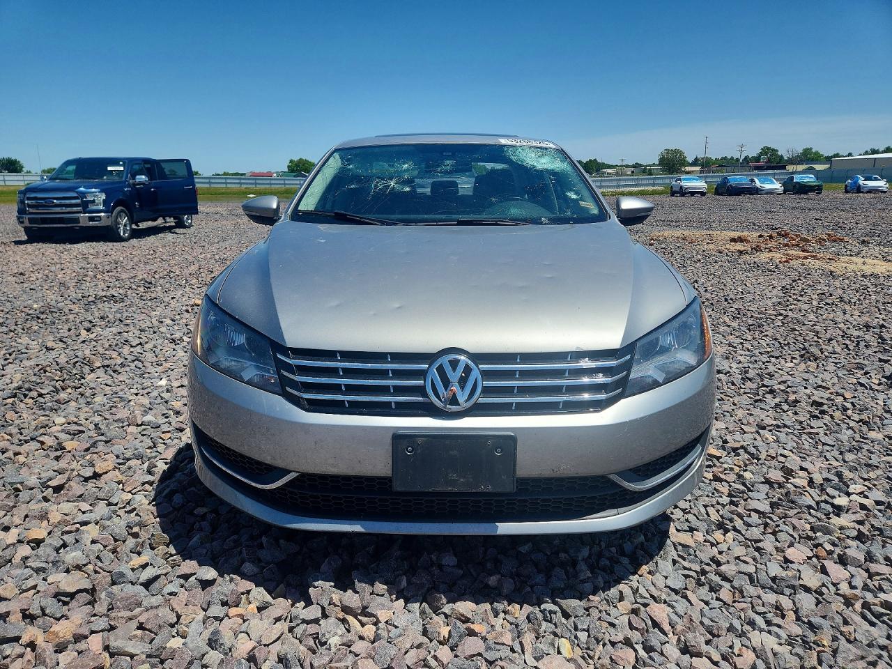 2012 Volkswagen Passat Se Silver vin: 1VWBN7A37CC099847
