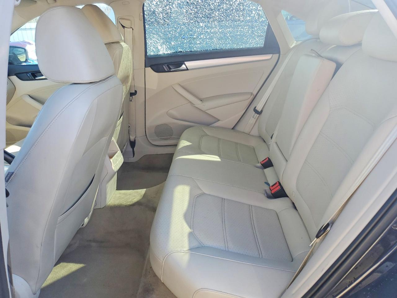 2012 Volkswagen Passat Se Синий vin: 1VWBN7A37CC109230