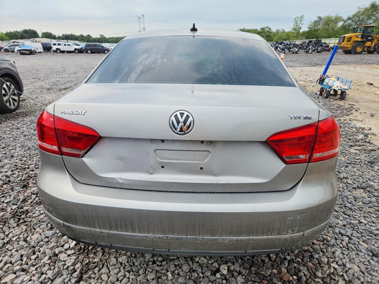 2013 Volkswagen Passat Se Серый vin: 1VWBN7A37DC112002