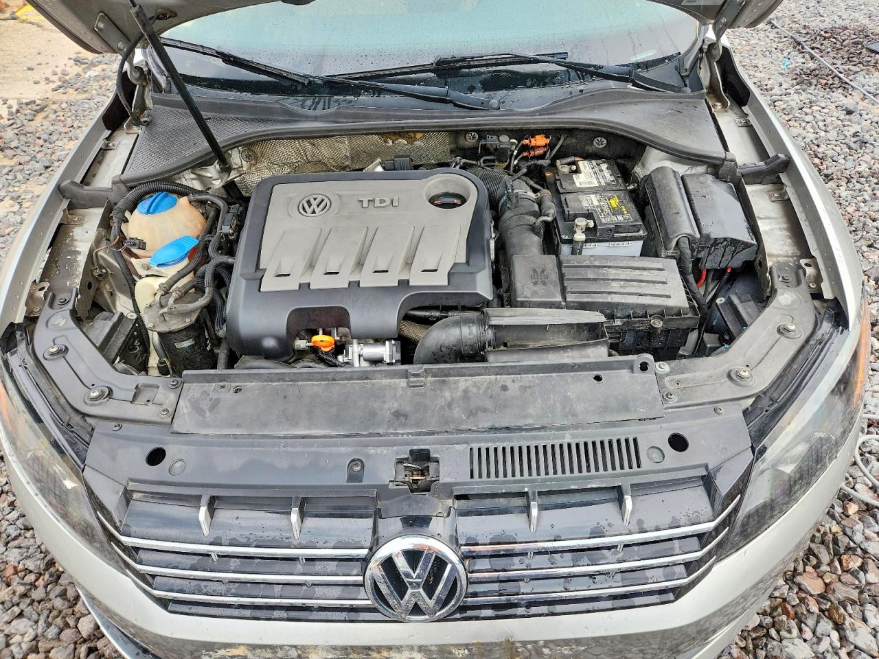 2013 Volkswagen Passat Se Серый vin: 1VWBN7A37DC112002